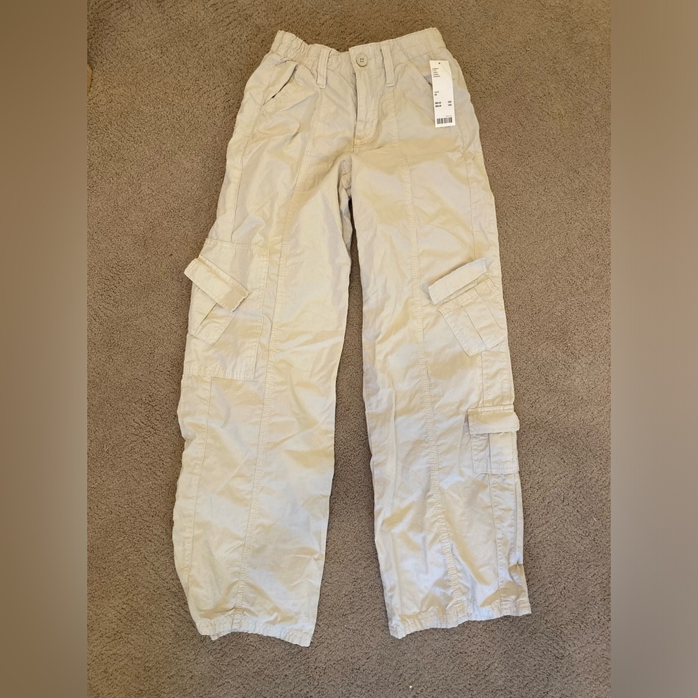 UO BDG Low-Rise Relaxed Cargo Pant - XS Creme